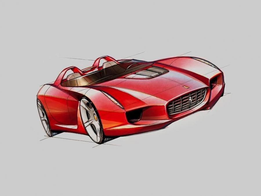  Ferrari Rossa Concept 2000 года  (фото 20 из 35)